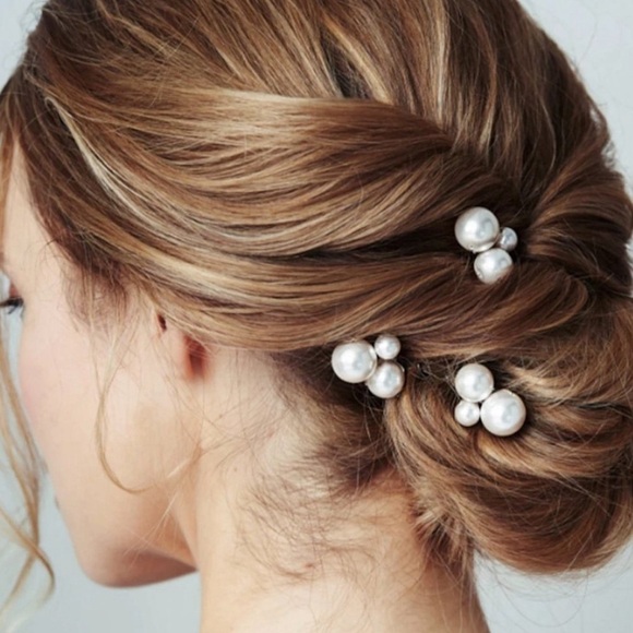 Set of 18 Bridal Hair Pins, Wedding Accessory, Pearl Pin, Wedding Hair 💕💕 - Picture 2 of 7